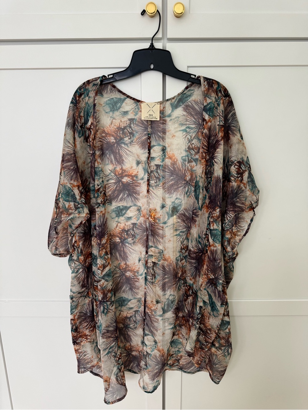 Sheer Kimono Cover Up